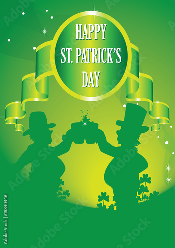 leprechaun drinking