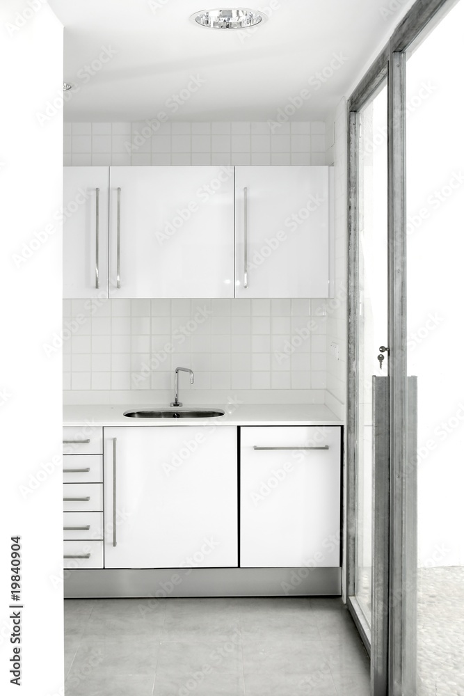 House white kitchen modern simple House white kitchen modern simple