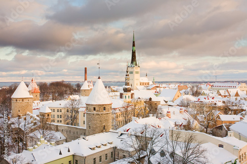 Tallinn, Old City. Estonia photo
