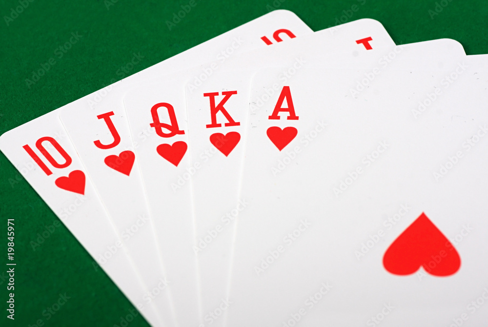 Obraz premium Best Poker Hand