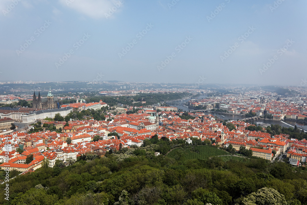 Prague overview of the observatory from