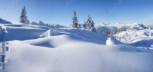 Winter Bergpanorama
