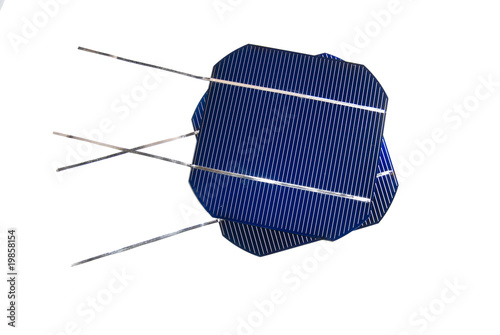 two solarcells photo