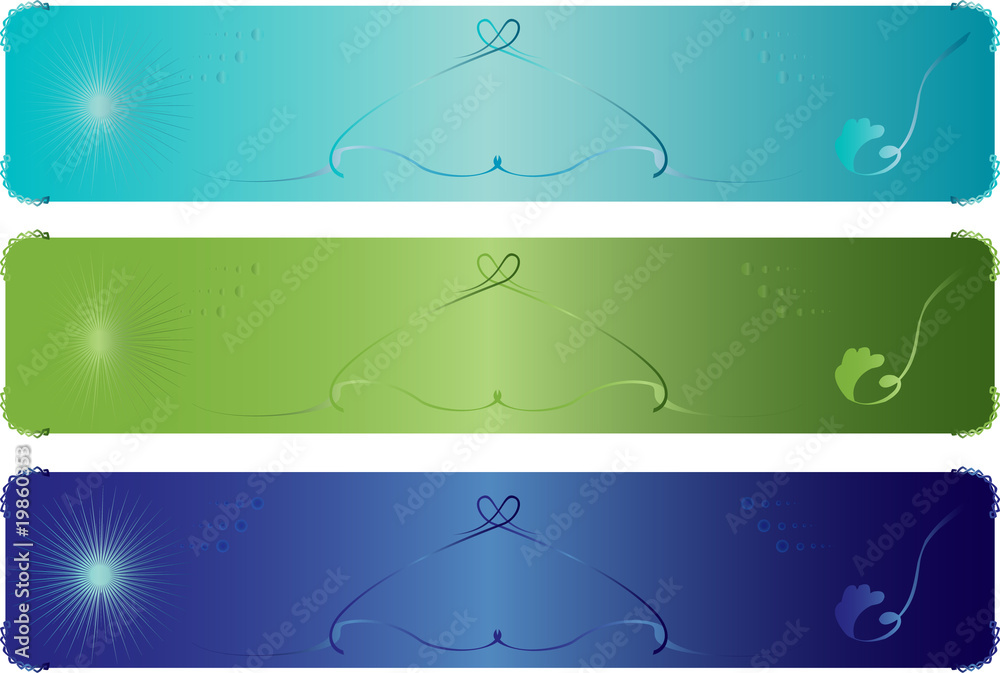 Web stylish banners Web stylish banners