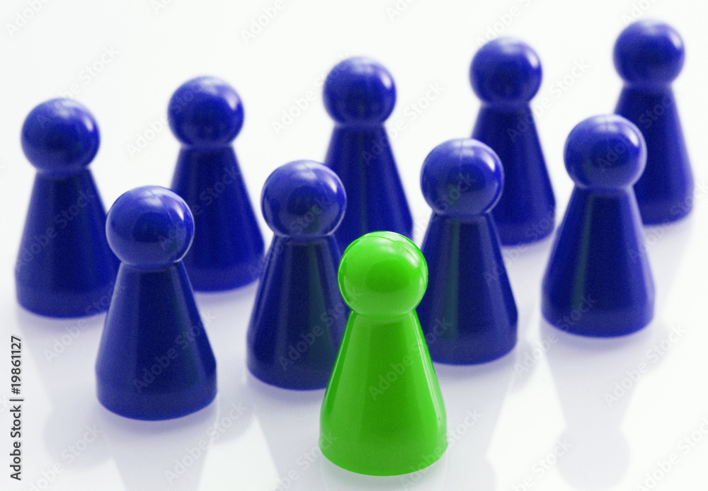 The Leader Concept - blue green The Leader Concept - blue green