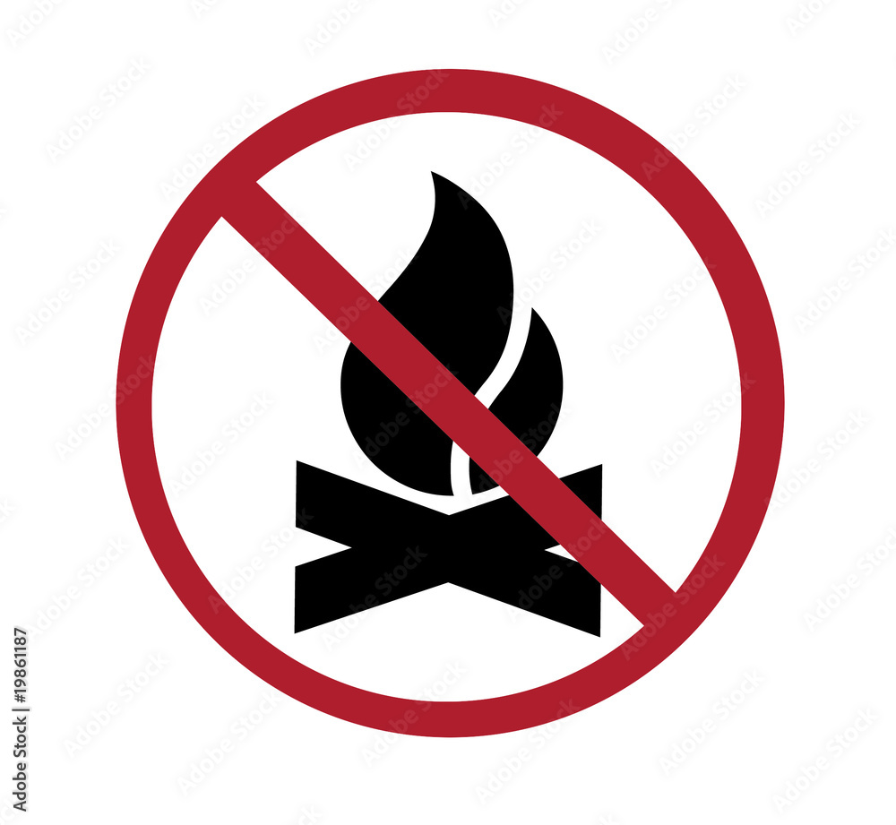 sign - no camping