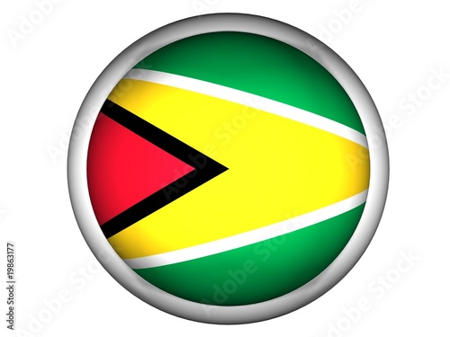 National Flag of Guyana | Button Style | Free Download National Flag of Guyana | Button Style | - GFXLoad