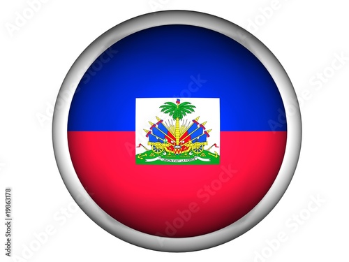 Free Download National Flag of Haiti | Button Style | - GFXLoad