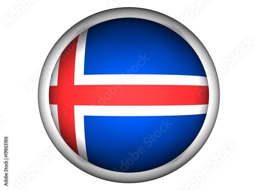 National Flag of Iceland | Button Style | Free Download National Flag of Iceland | Button Style | - GFXLoad