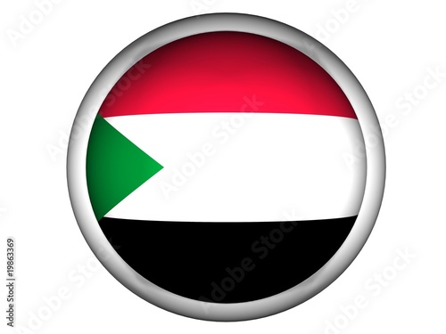 Free Download National Flag of Sudan | Button Style | - GFXLoad