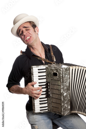 Young male with accordion 05