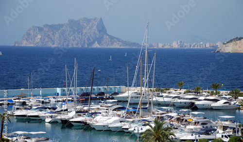 Yacht port Moraira