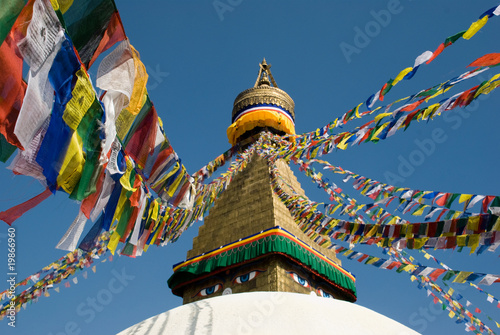 Buddhist stupa in Boudhanath,Kathmandu