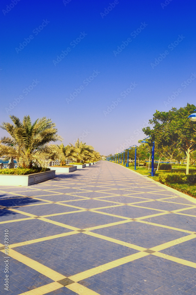 Corniche in Abu Dhabi