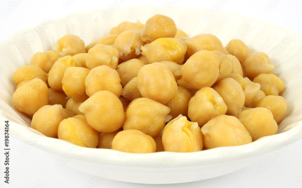 Garbanzo beans in bowl