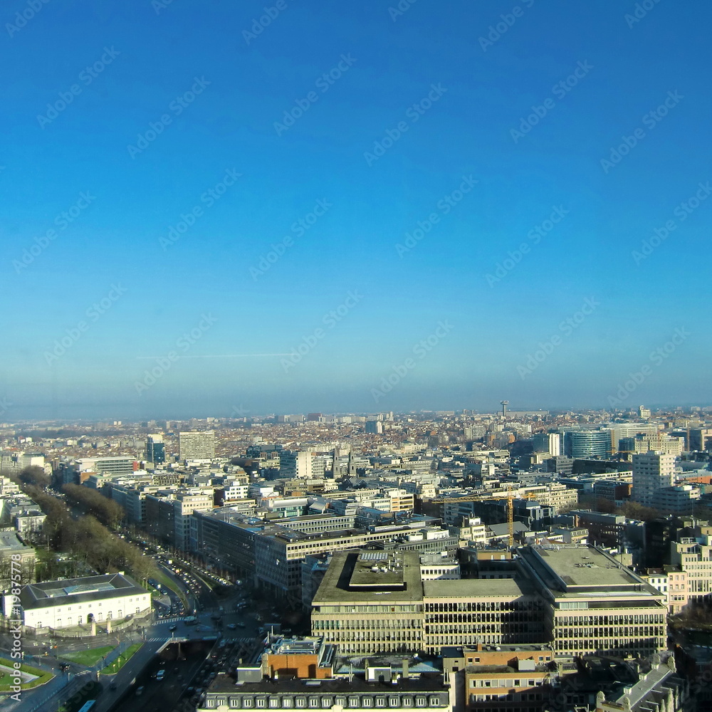 Brüssel / Belgien - Stadtpanorama