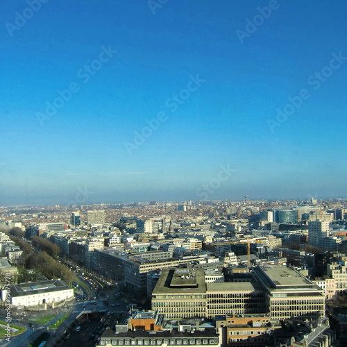 Brüssel / Belgien - Stadtpanorama photo