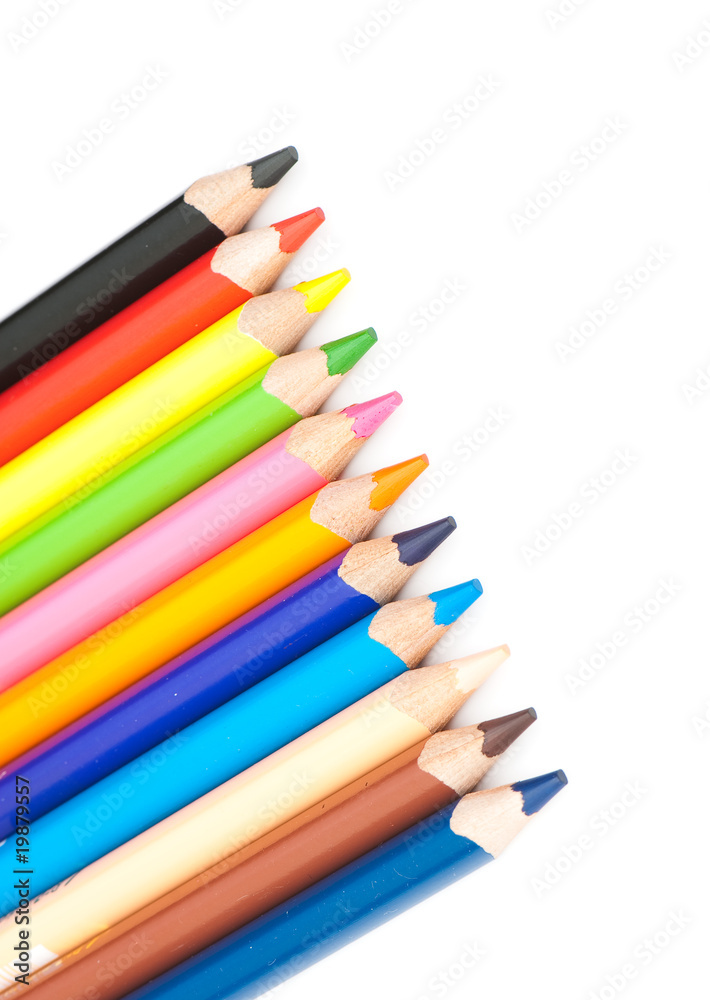 Fototapeta premium colored pencil