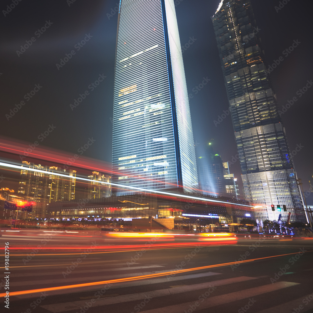 Fototapeta premium light trails