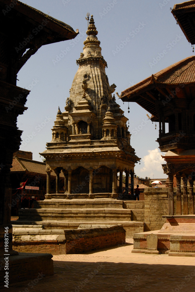 Temple in Bhaktapur, Nepal