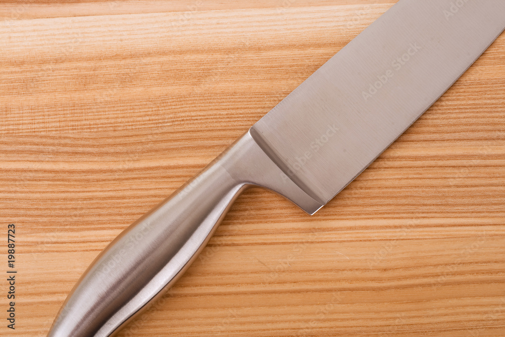 series of images of kitchen ware. Knife set