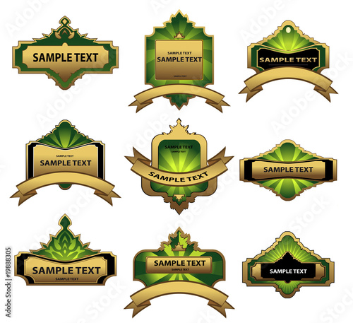 Set of gold labels