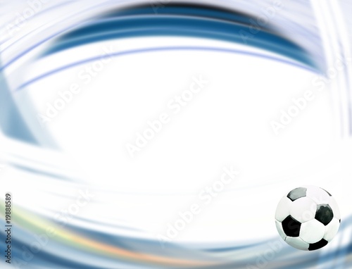 Hintergrund mit Fußball