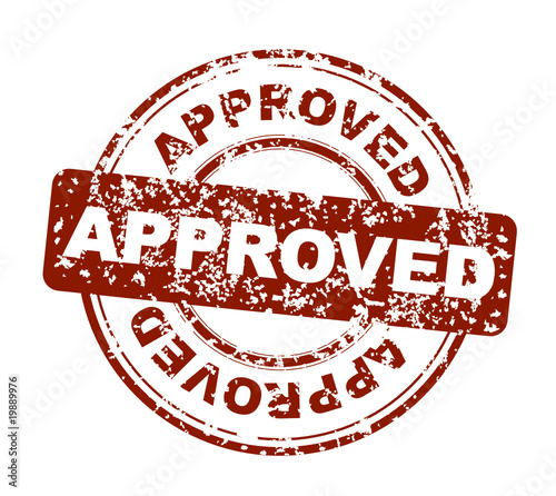 approved stamp
