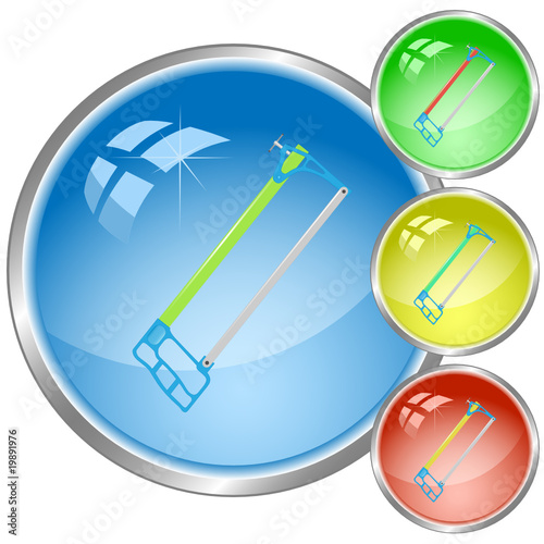 vector icon of hacksaw