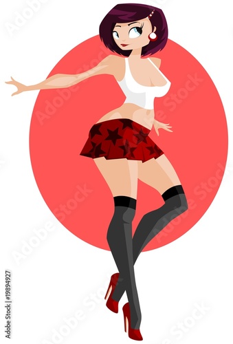 Dancing girl