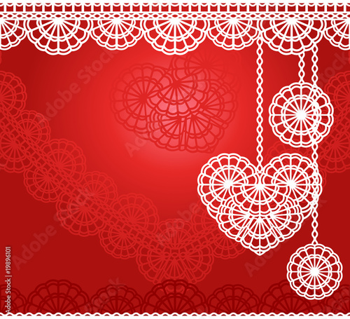 lace heart