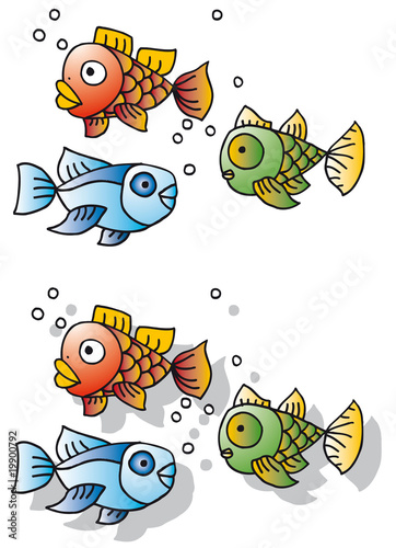 Trois poissons