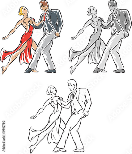 Stylized Dancers