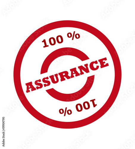 100 percent assurance stamp photo