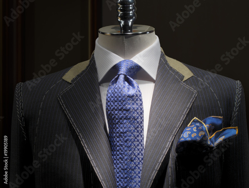 Unfinished jacket at a tailor shop (horizontal)