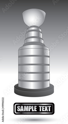 hockey trophy nameplate