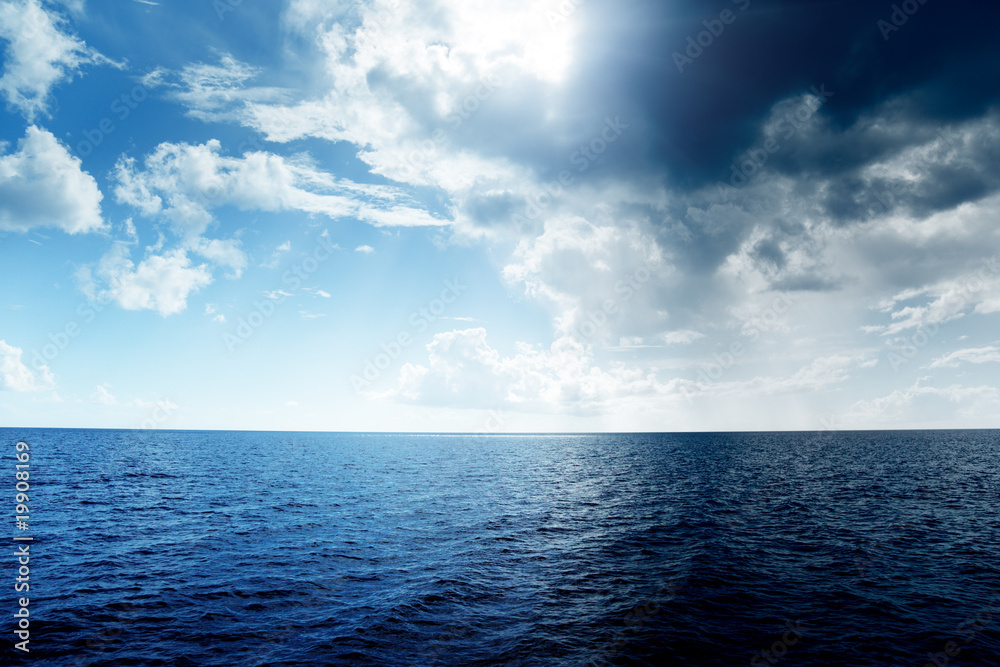 Fototapeta premium Caribbean sea