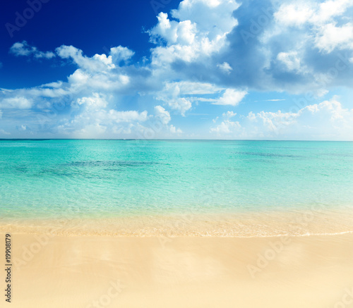 sand of beach caribbean sea © Iakov Kalinin