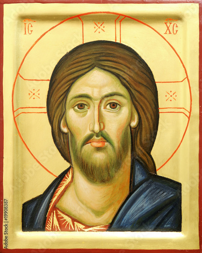 Картината върху платно Icon of the Lord Jesus Christ