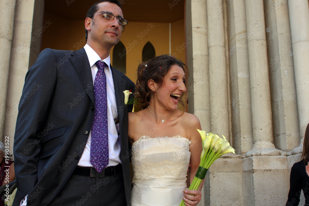 Naklejka premium Mariage