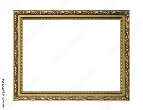 Foto Picture frame with clipping path