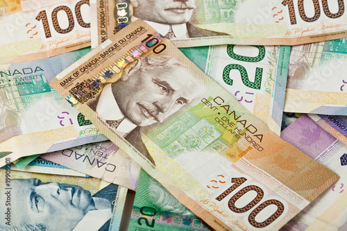 Canadian money photo