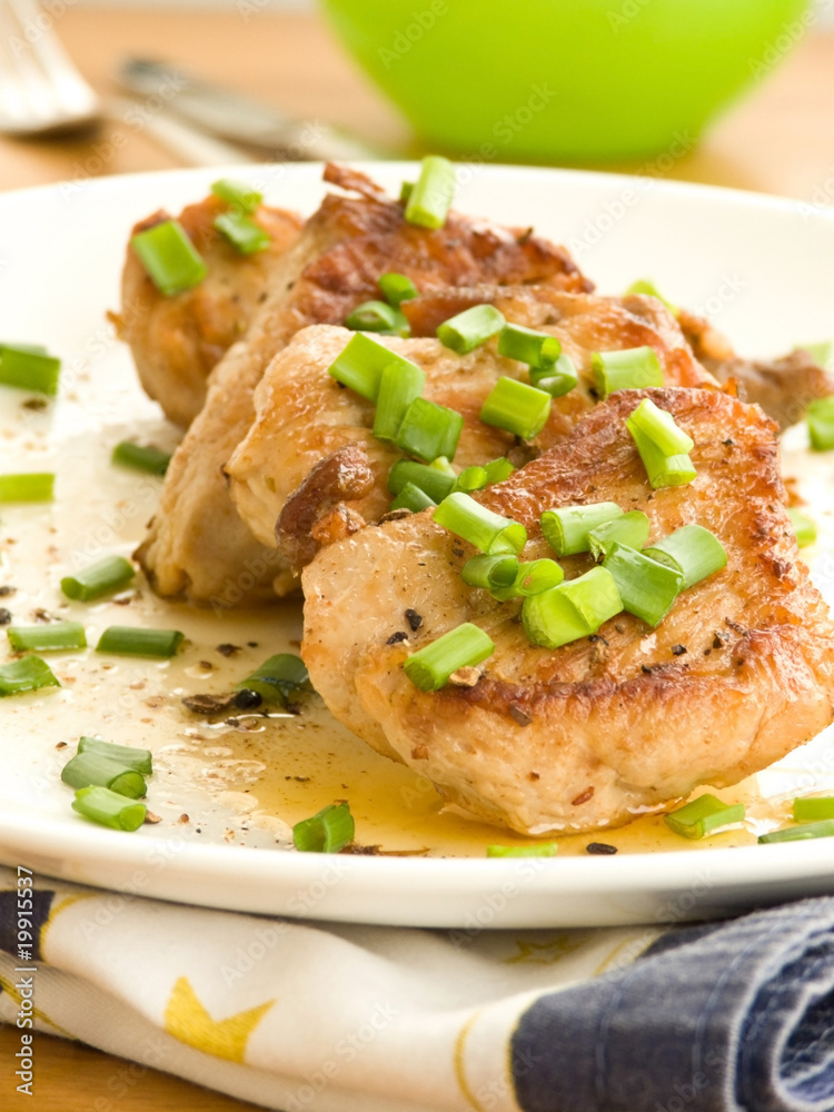 Fototapeta premium Fried meat