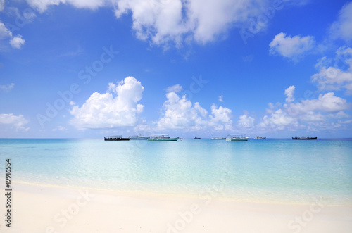Fototapeta Naklejka Na Ścianę i Meble -  beach of maldives