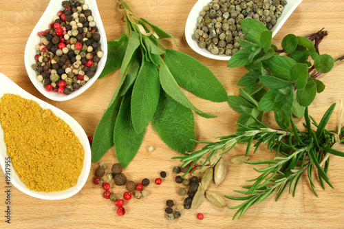 Fototapeta Naklejka Na Ścianę i Meble -  Herbs and spices