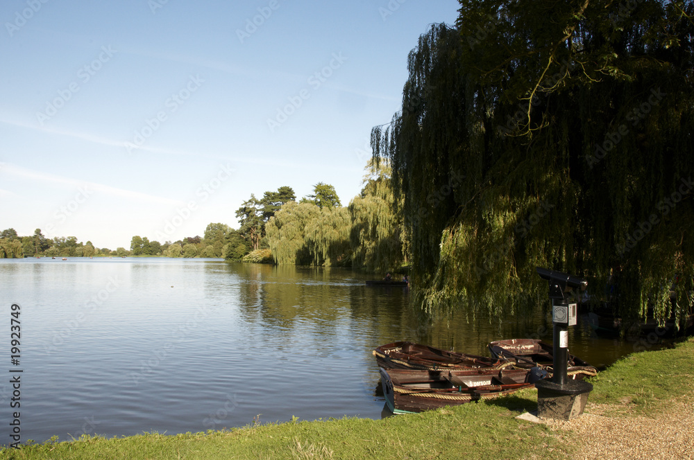 Obraz premium Boating lake