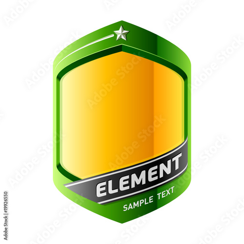 The element of a design. Vector. Insert your information.