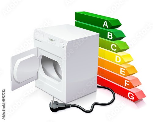Performance énergie d'un sèche-linge (reflet)