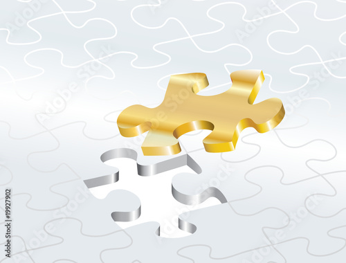 one golden puzzle