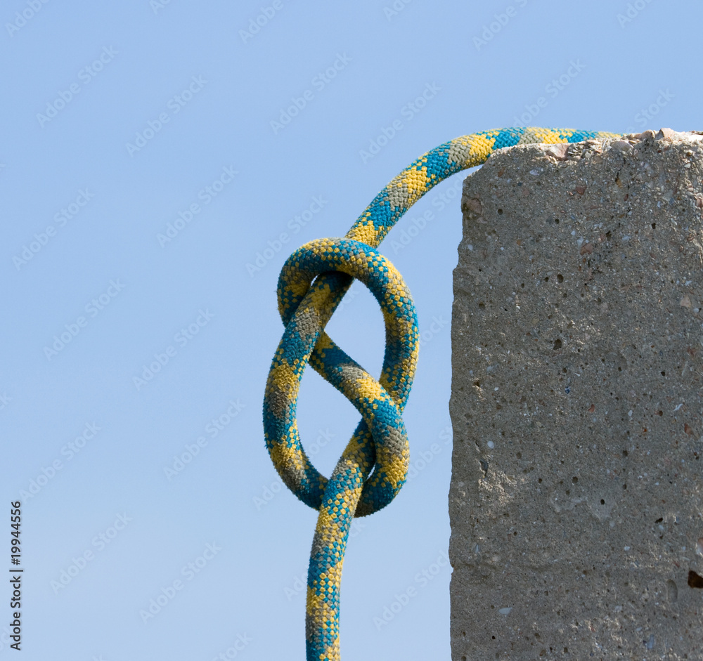Knot figure-of-eight. Knot figure-of-eight.